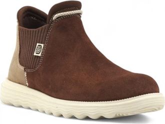 Hey Dude Branson - Dames - Veterschoenen - Bruin - 36 EU - Leer - Schoenen