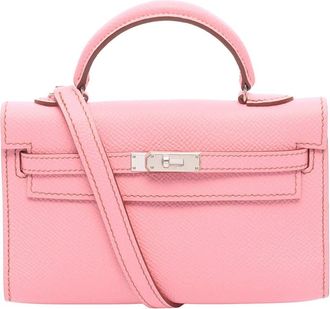 Herm&egrave;s Pre-owned Hermes Epsom Micro Kelly Sellier 15 Ladies 1WQ3DHT992R5BF0B