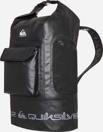 Quiksilver Mens Quiksilver Mens Put It All Mid 28L Waterproof Rucksack - Black - Size: ONE size