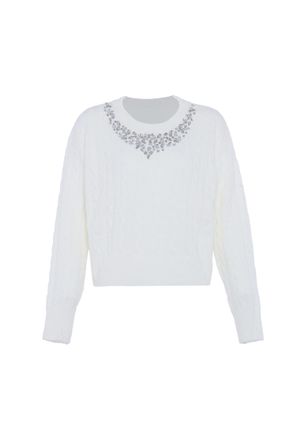 Faina Jumper Dames wolwit