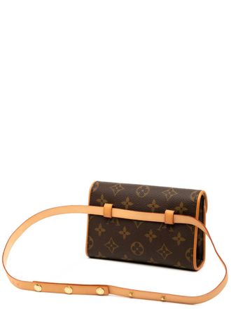 Louis Vuitton 2001 Monogram Pochette Florentine belt bag - Bruin