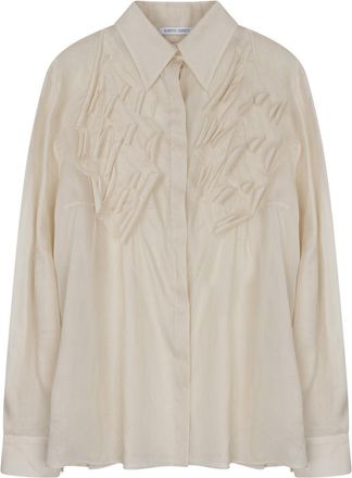 Alberta Ferretti Alberta Ferretti Floral Patch Shirt