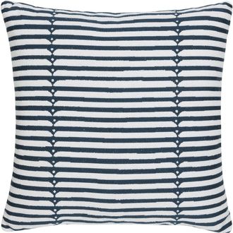 Elaine Smith Sincerity Indoor & Outdoor Woven Accent Pillow in Denim at Nordstrom, Size 12X20