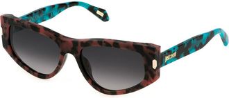 Just Cavalli SJC034 0795 Womens Sunglasses Tortoiseshell Size 55