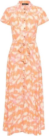 Soaked In Luxury Jurken - Dames - Shirt Kleedjes - Oranje - XS - Kleedjes