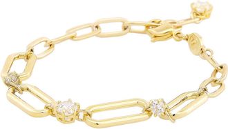 Swarovski Constella Bracelet - White, Gold-Tone Plated