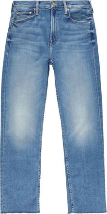 Mother The Mid Rise Rider jeans - women - Modal/Polyester/Cotton/Elastane - 26 - Blue
