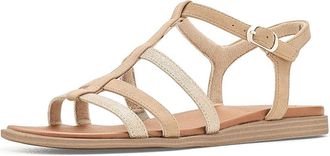 Naturalizer Julia Womens Sandals Birchwood : 7.5 W (C), Faux Leather/Synthetic