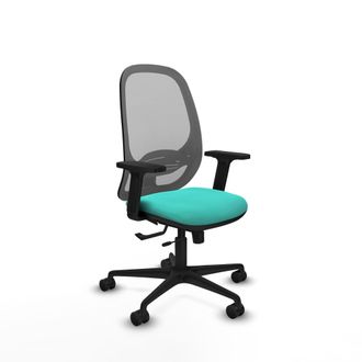 Piqueras y Crespo Silla De Oficina Piqueras Y Crespo Cilanco Turquesa Similpiel