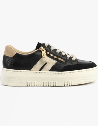Rieker Womens Rieker M1912 Womens Casual Shoes Black - Size: 6.5