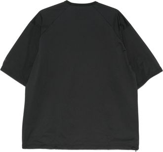 Goldwin hoogglans shirring T-shirt