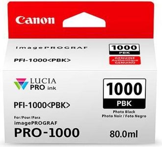 CANON Cartucho De Tinta Original Canon Pfi-1000pbk/ Negro Foto