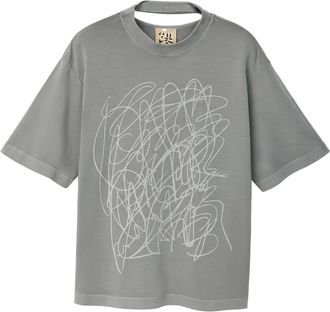 Camperlab T-shirt con stampa - Grigio