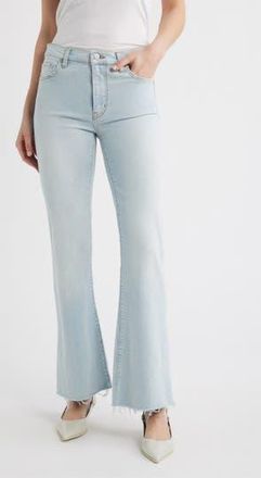 Frame Denim The Icon Raw Hem Flare Jeans in Preen Raw After at Nordstrom Rack, Size 26