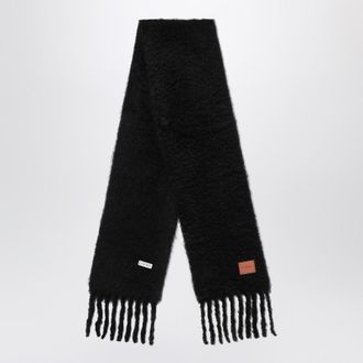 ボレロ・ショール Loewe Black wool and mohair scarf Loewe Scarves − Sale: up to −49% | Stylight