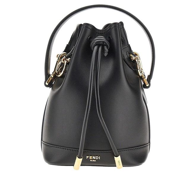 Leather mini Mon Tresor bucket bag Woman One Size