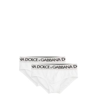 Dolce & Gabbana Heren, Ondergoed, Wit, Maat: L Katoen