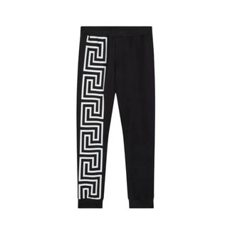 Versace Heren, Broeken, Zwart, Maat: S