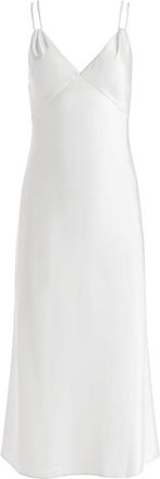 Alice & Olivia Abito stile sottoveste Kiro - Bianco