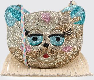 Valentino Garavani Borsa Le Chat De La Maison Valentino Garavani in pelle con strass