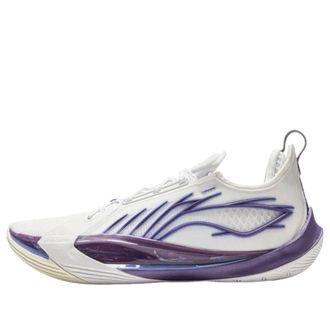 Li-Ning Sonic 13 White Purple ABAV025-7