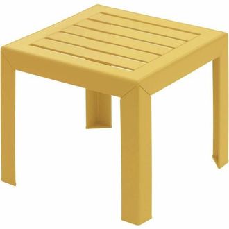 Grosfillex Grosfillex Miami Mesa Baja Amarillo Indio 40x40x39 Cm