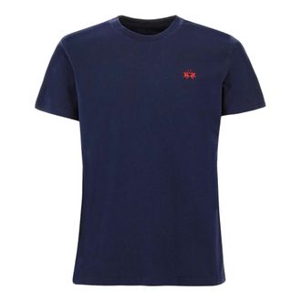 La Martina La Martina, T-Shirts, male, Blue, Size: 3XL Short Sleeve T-Shirts