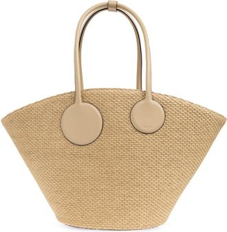 Cult Gaia Jayleen Tote - Dames - Shoppers - Beige - ONE Size - Katoen - Tassen