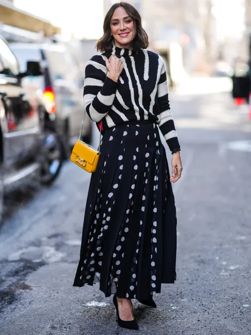 How to style a maxi dress when it s cold outside Stylight
