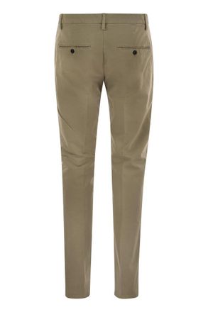 Dondup Spiritissimo - Reguliere Chino Broeken In Lichte Gabardine