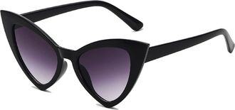 Generic Triangular Cat Eye Cute Sunglasses for Men and For Women, Outdoor Holiday Sunshade Glasses (Color : C, Size : Medium) 2026