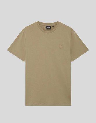 Lyle & Scott Lyle And Scott Mens Superfine Cotton T-Shirt - Tan - Size: 38