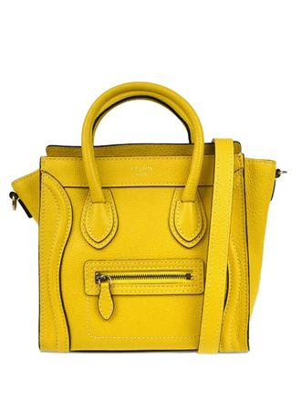 Celine 2011 nano Luggage tote bag - Geel