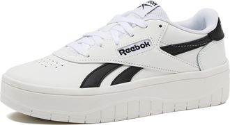 Reebok Court Advance Surge White/White/Black Female Tennis Shoes