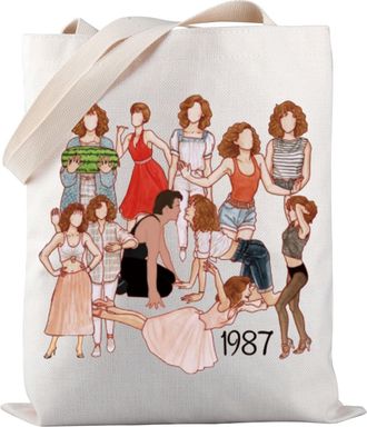 Generic Dance Dirty Merchandise Tote Bag 80s Movie Merch Tote Bag Dance Movie Tote Bag Dancing Lover Gift (Dance Dirty -tb)