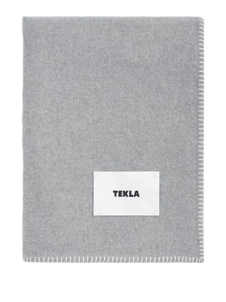 Tekla Deken van lamswol - Grijs