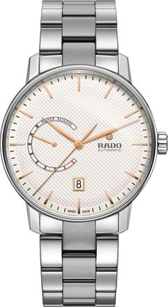 Rado Coupole Classic Automatic Bracelet Watch, 41mm in Silver at Nordstrom