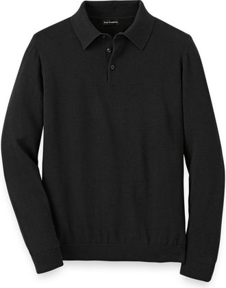 Paul Fredrick Supima Cotton Three Button Polo