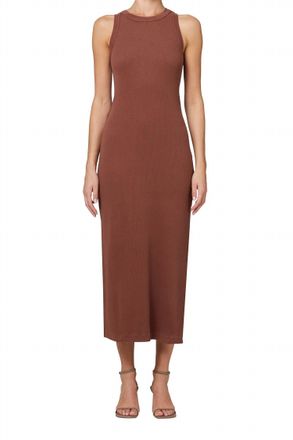 Citizens Of Humanity Isabel Rib Tank Dress In Mink