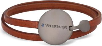 Vhernier Bracciale in pelle - Argento