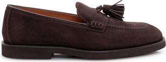 Doucal's Brown Suede Loafers