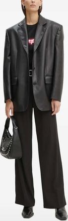 The Kooples T-shirt con stampa - Nero