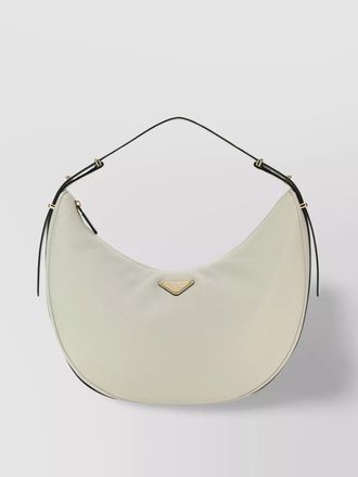 Prada na leather shoulder bag