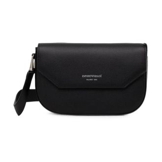 Emporio Armani Dames, Tassen, Zwart, Maat: ONE Size Leer