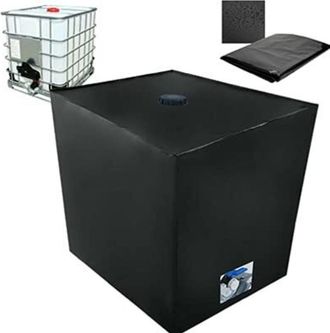 OEM B&acirc;che Pour Cuve - Polyester 210d - Anti-uv Anti-pluie Anti-poussi&egrave;re - Pour R&eacute;servoir Ibc 1000 L - 116 X 100 X 120 Cm - 1 Pi&egrave;ce