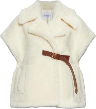 Max Mara Dames, Jassen, Wit, Maat: S/M Zijde