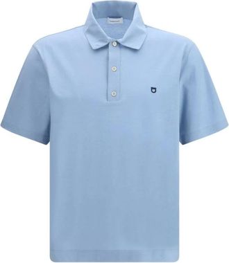 Ferragamo Uomo, Top, Blu, S, new