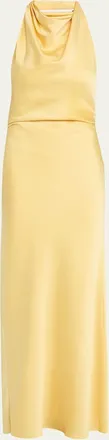 SIMKHAI Reannon Satin Halter Dress