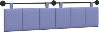 vidaXL Cabecero Colgante Azul Jeans Tela Vidaxl