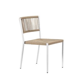 Klast Silla de jard&iacute;n de fibra sint&eacute;tica natural 53 cm x 79 cm